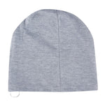 Fabseasons Grey Herb Cotton Slouchy Beanie and Skull Cap