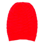 Fabseasons Solid Red Acrylic Woolen Winter Beanie and Skull Cap