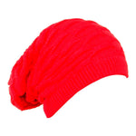 Fabseasons Solid Red Acrylic Woolen Winter Beanie and Skull Cap